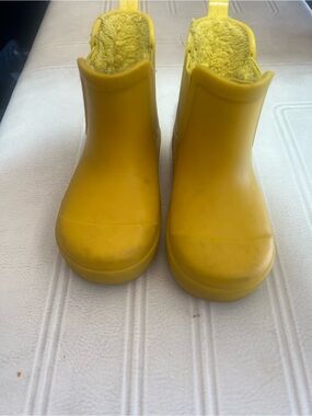BearPaw Kids Yellow Waterproof Rain Boots